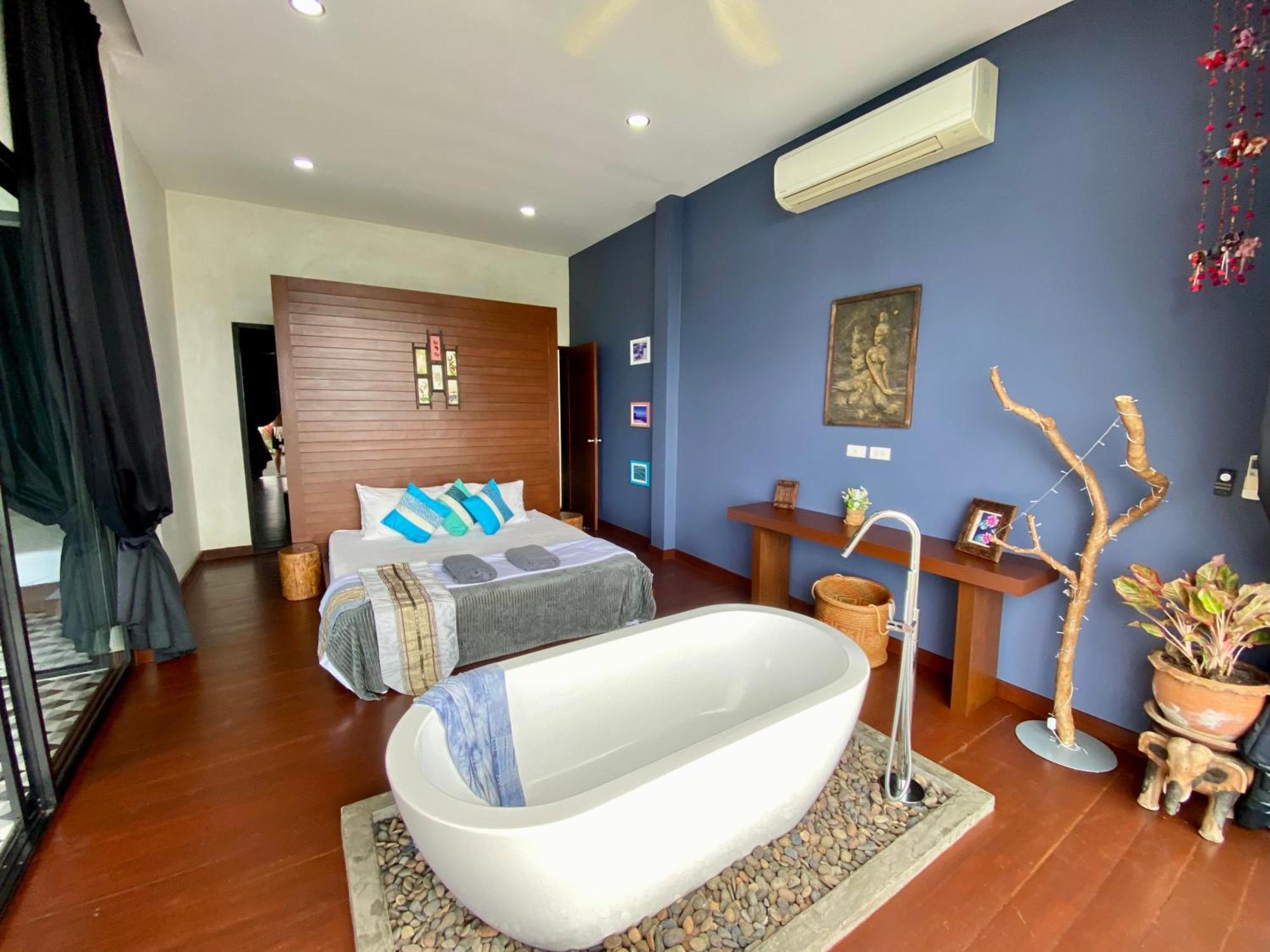 Ko Samui Seaview Pool Villa Philippa With Car Laem Set Beach Exteriör bild
