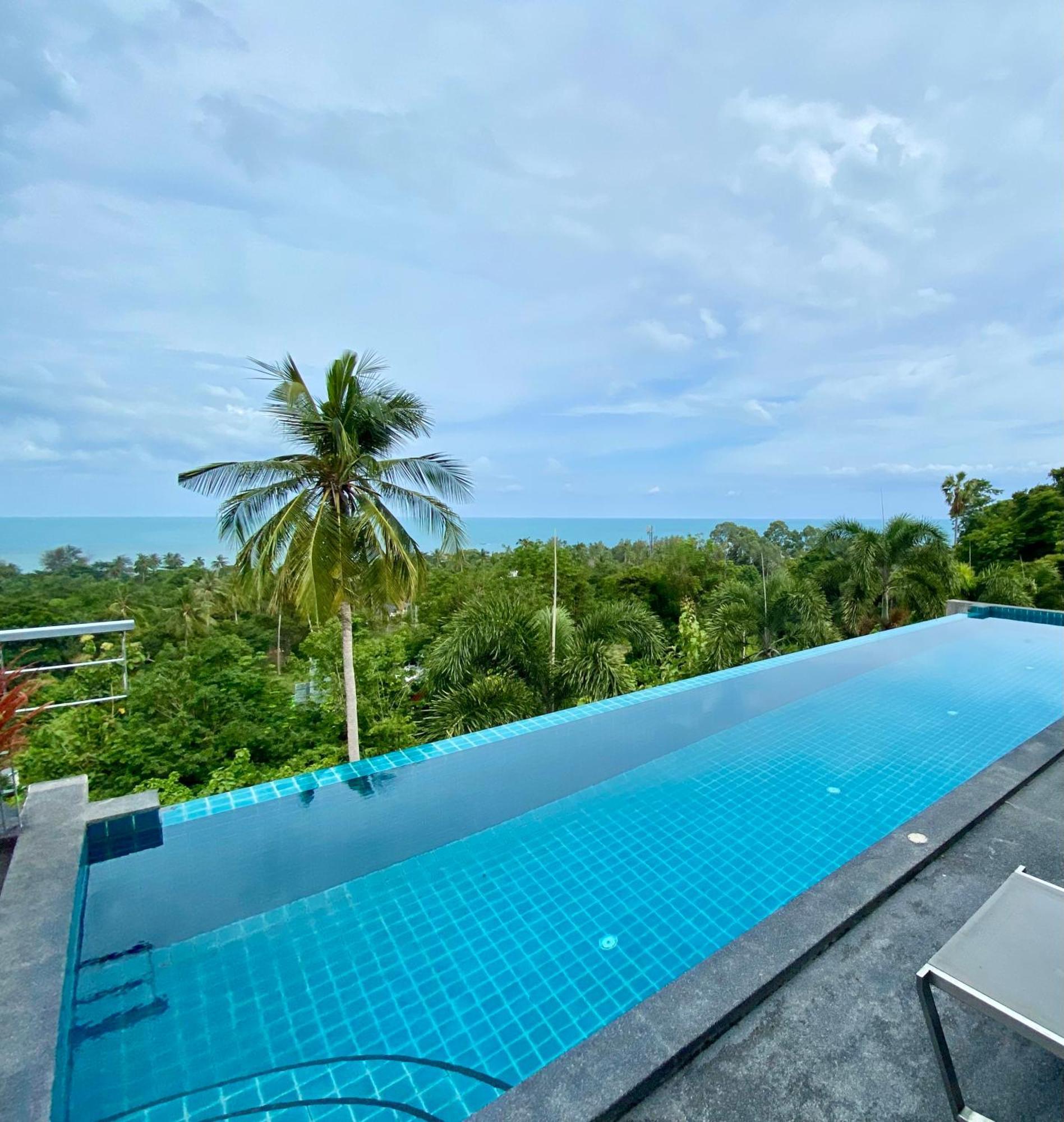Ko Samui Seaview Pool Villa Philippa With Car Laem Set Beach Exteriör bild