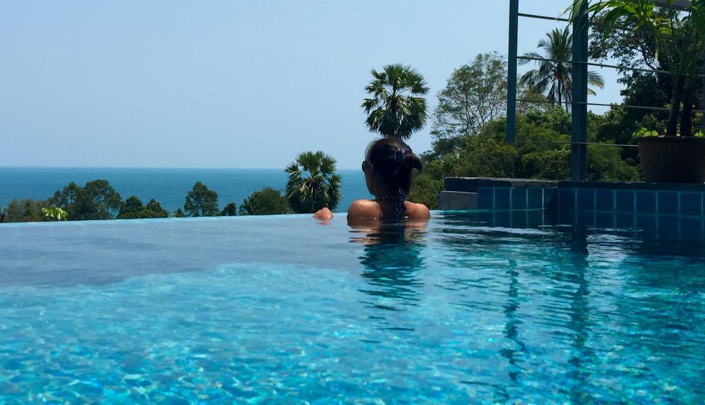Ko Samui Seaview Pool Villa Philippa With Car Laem Set Beach Rum bild