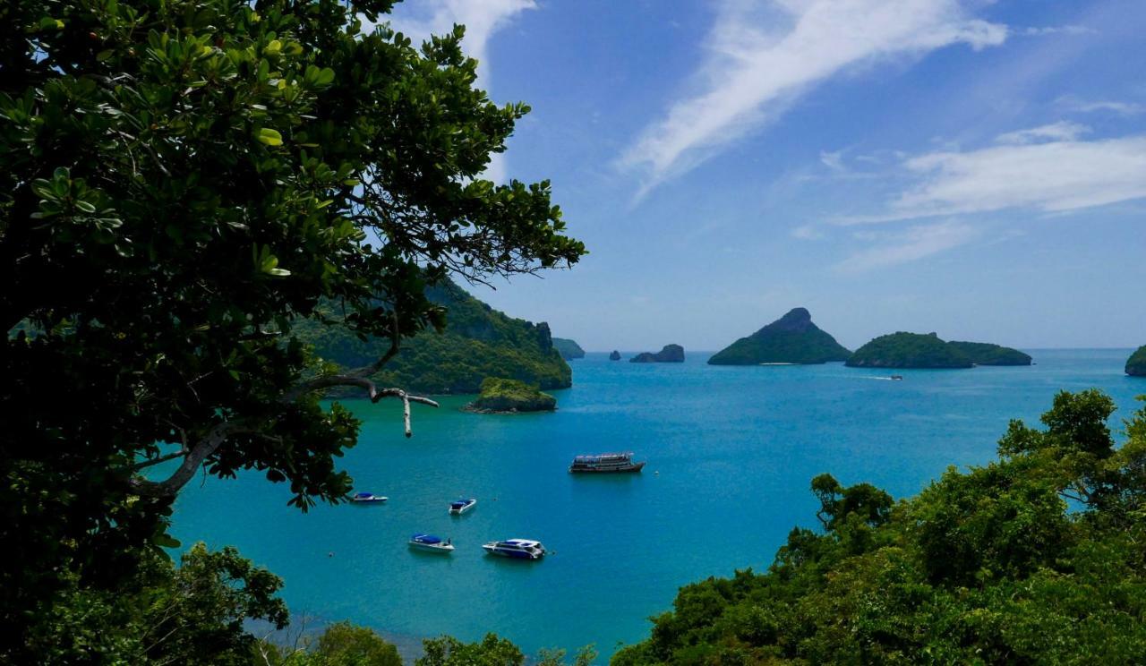 Ko Samui Seaview Pool Villa Philippa With Car Laem Set Beach Exteriör bild