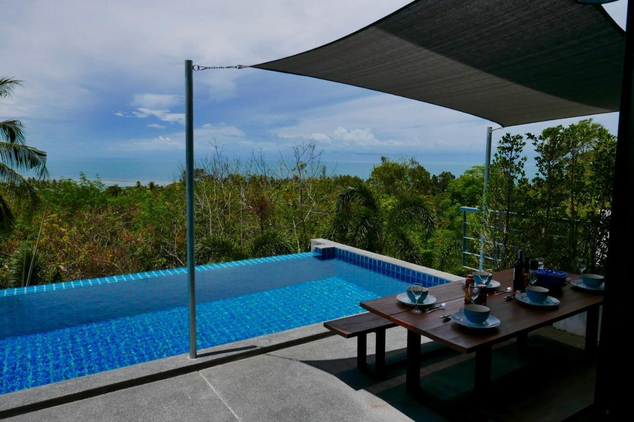 Ko Samui Seaview Pool Villa Philippa With Car Laem Set Beach Exteriör bild